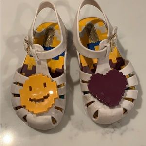 Girls toddler mini Melissa shoes